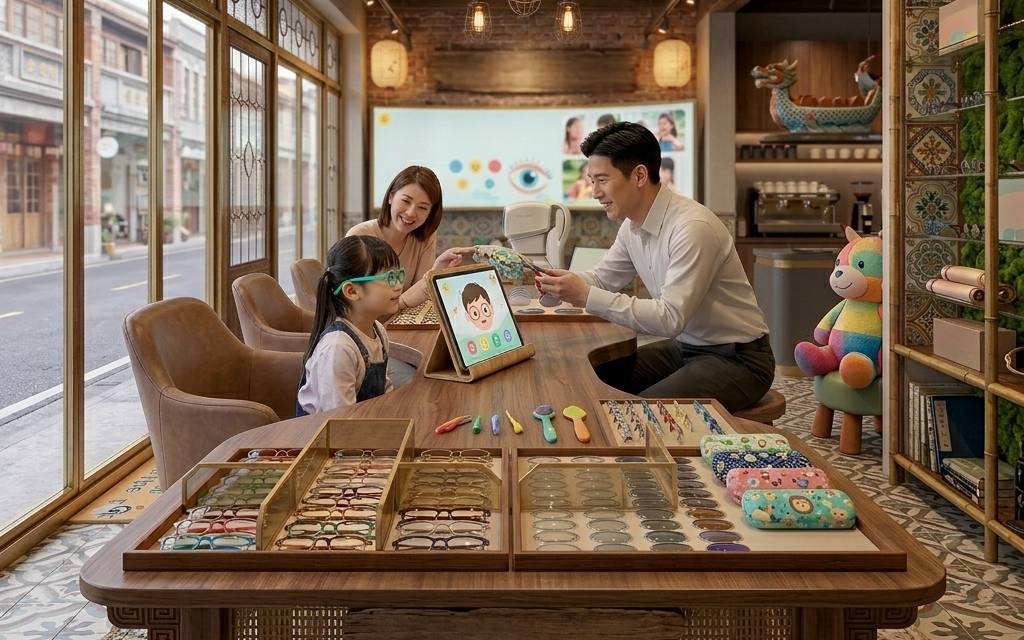 兒童眼鏡哪裡配？家長必看的配鏡指南與專業建議(示意圖)