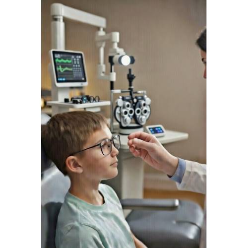 兒童配鏡服務(示意圖)