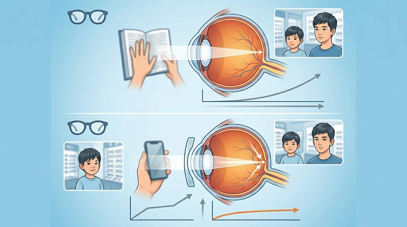 離焦鏡片是什麼？真的能控制近視？原理、效果與選擇一次看懂